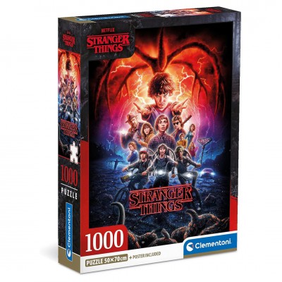 Clementoni сложувалка Stranger Things 1000 делови