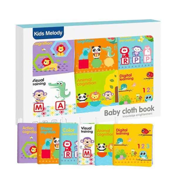 Сет од 6 Меки Сликовници 