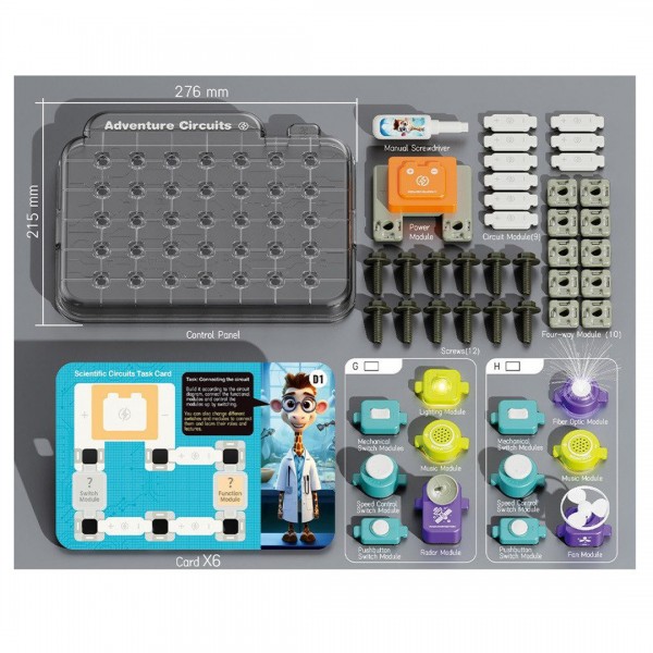 Научен сет - струјно коло