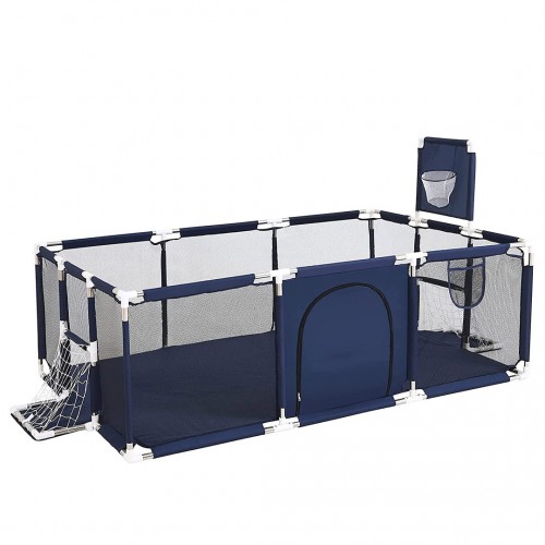 Детска игрална со гол, кош и топчиња