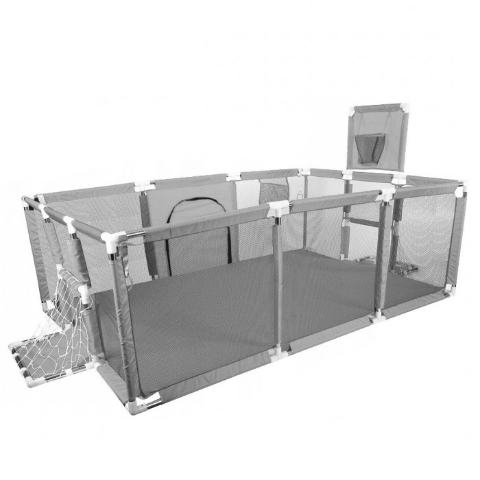 Детска игрална со гол, кош и топчиња