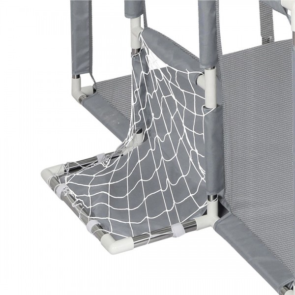 Детска игрална со гол, кош и топчиња