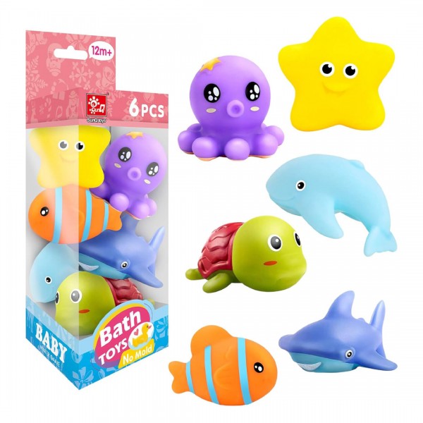 Гумени морски животни за бањање