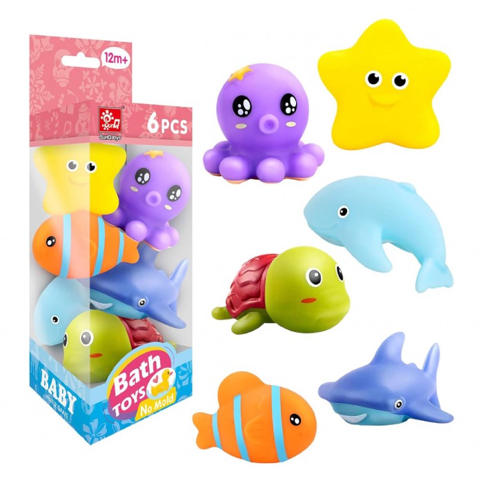 Гумени морски животни за бањање