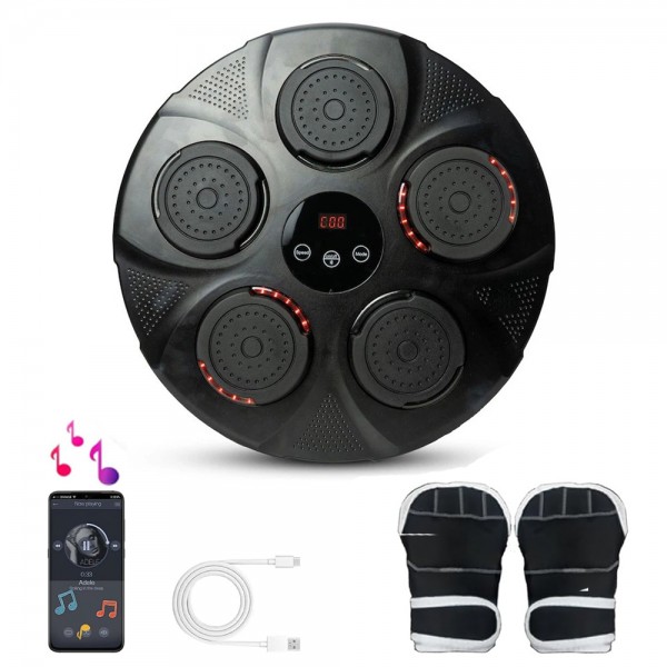 Интерактивна боксерска тренинг табла со светла и Bluetooth