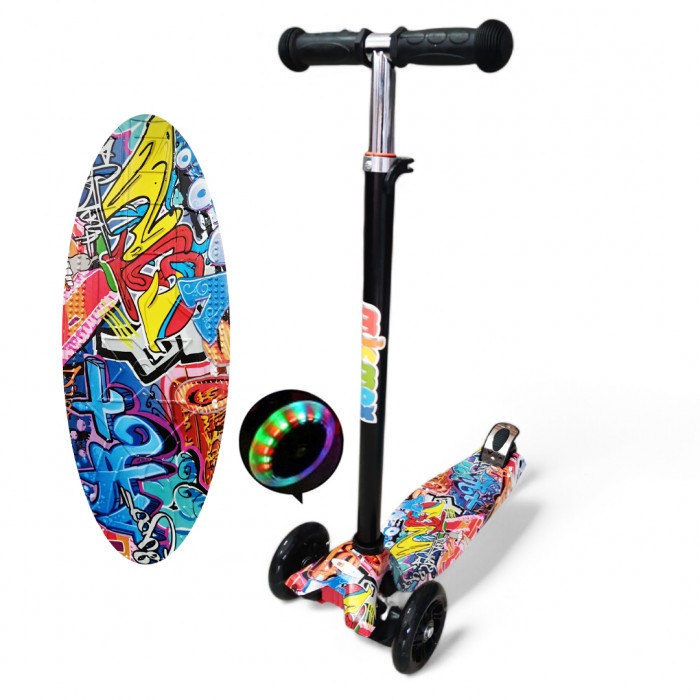 Шарен тротинет 