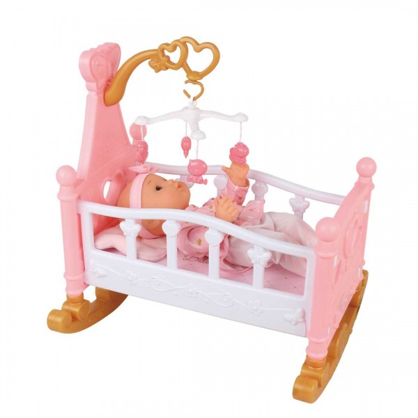 Детска играчка - Сет бебе со креветче