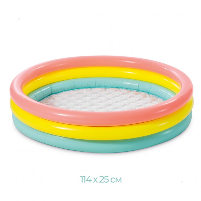Intex базен со мек под 114х25см