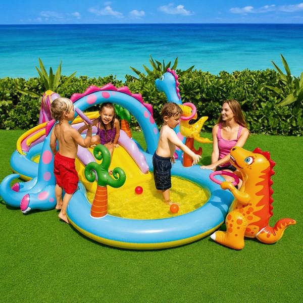 INTEX Детски базен - забавен центар Dino Play