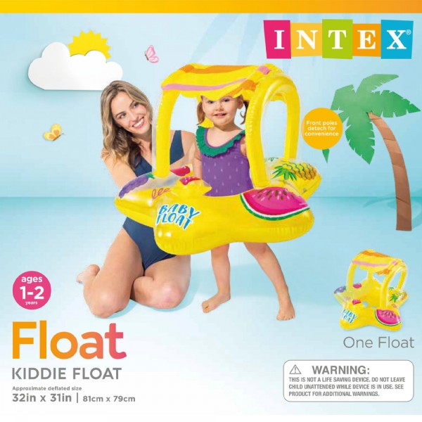Intex - Гума со заштита од сонце