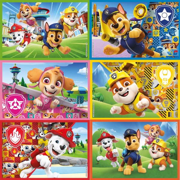 Clementoni - Коцки сложувалка Paw Patrol