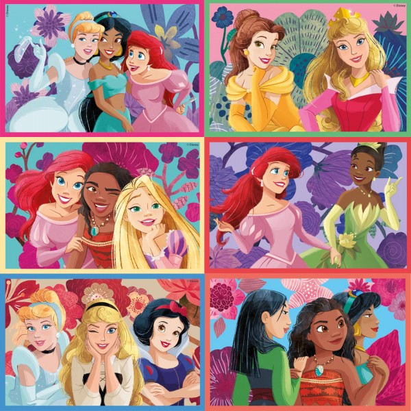 Clementoni - Коцки сложувалка Disney Princess