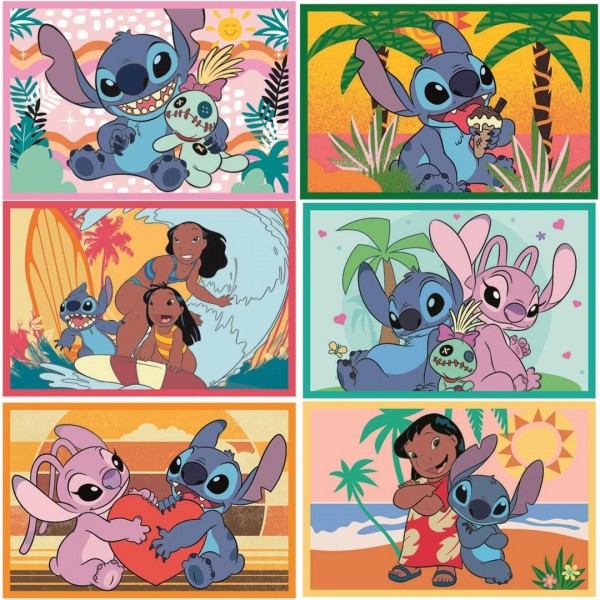Clementoni - Коцки сложувалка Stitch