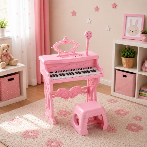 Детско електрoнско пиано со столче
