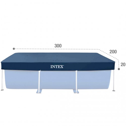Intex - Покривка за правоаголен базен 300х200см