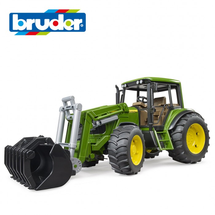 Bruder John Deere - Трактор со товарач 