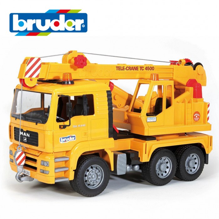 Bruder Man TGA - Камион со Kран 
