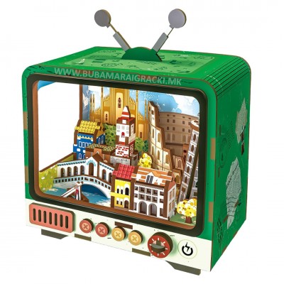 3D Дрвена сложувалка - Венеција