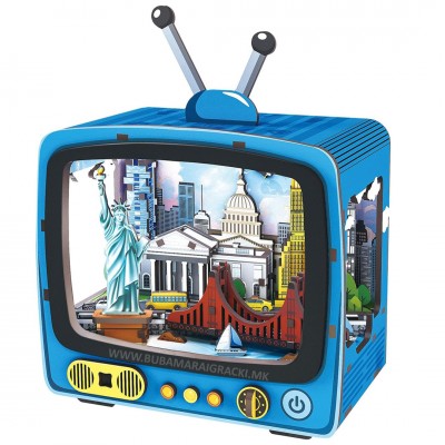 3D Дрвена сложувалка - Њујорк