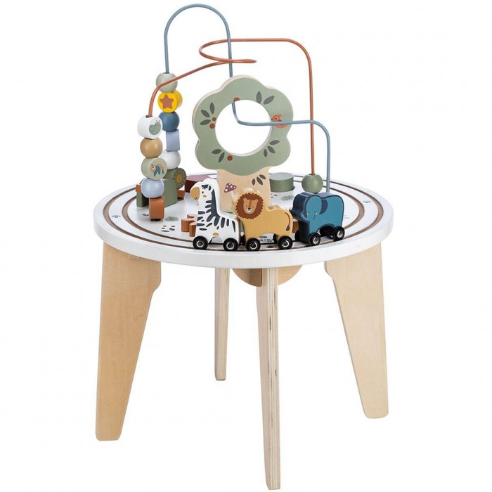 Free 2 play - Дрвена масичка со активности