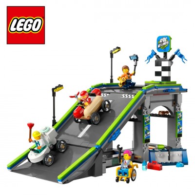 Lego City 60460 - Тркачка патека со рампа за автомобили