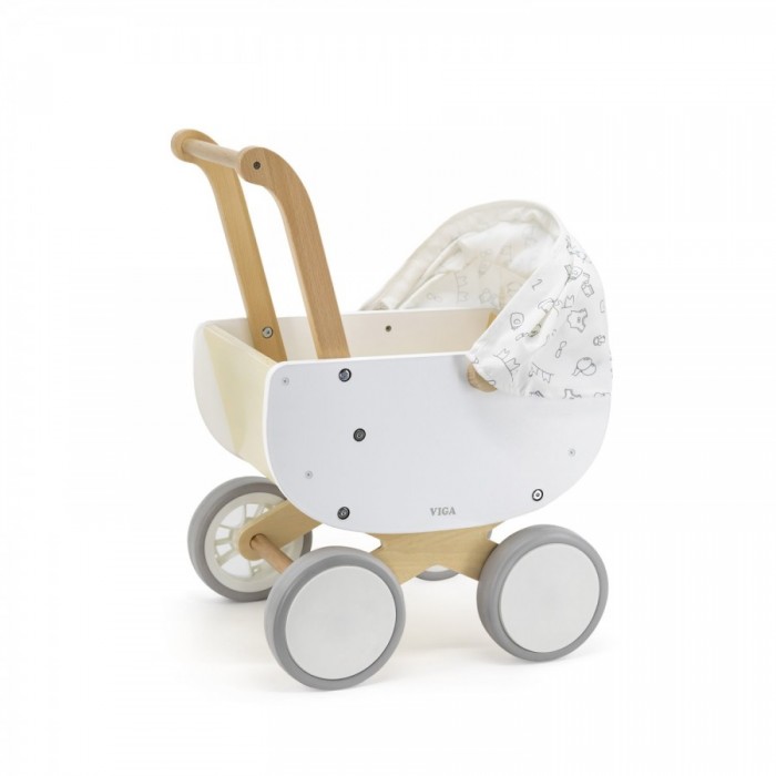 Viga дрвена количка за кукли