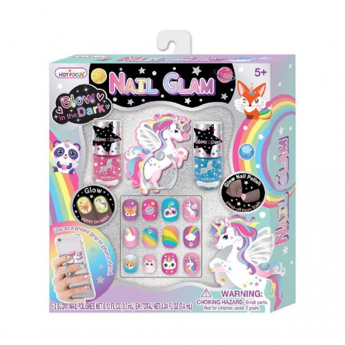 Hot Fokus - Сет со нокти Glow in the Dark