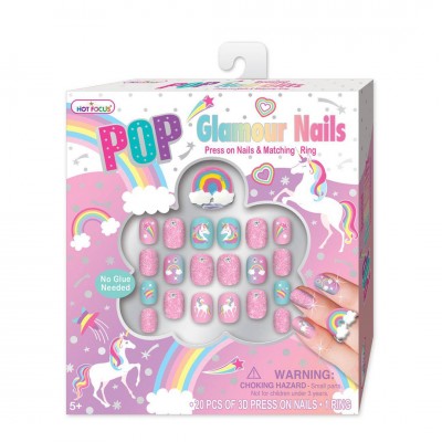 Hot Fokus - Сет со нокти Unicorn