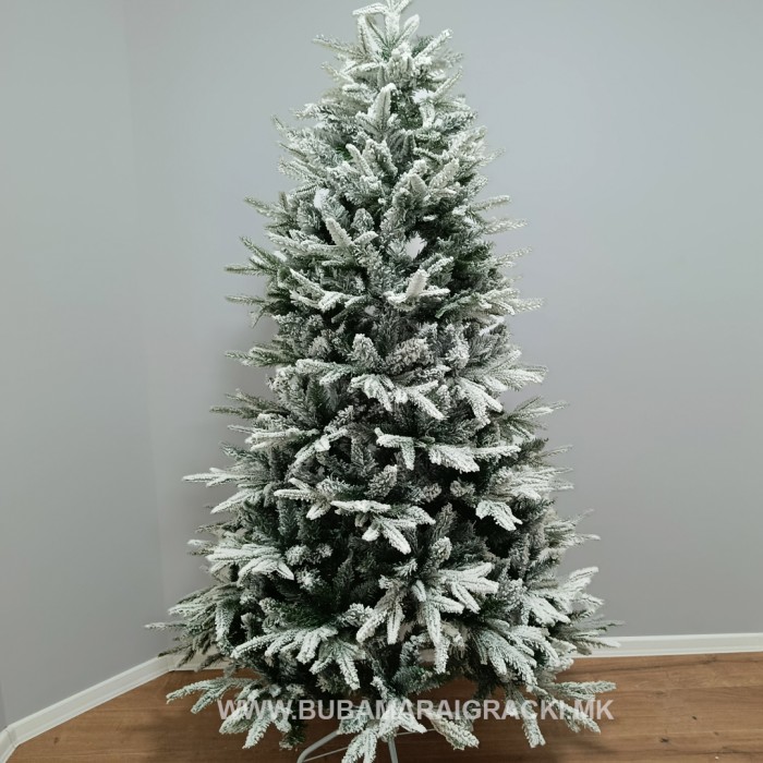 Новогодишна Снежна Елка 180см