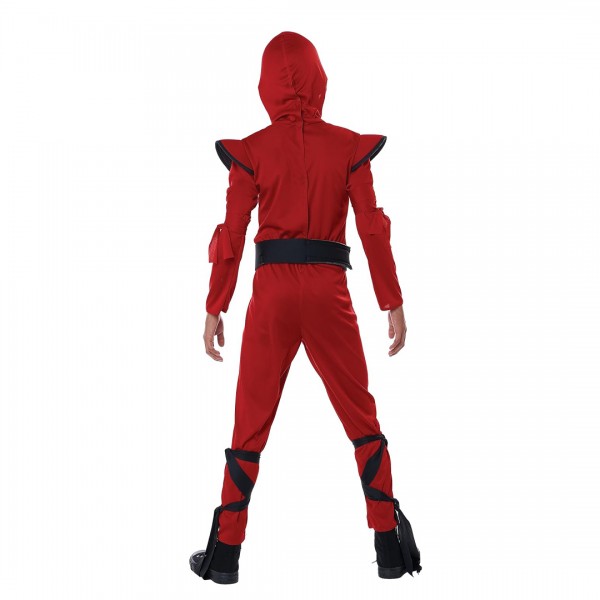 Детски костим за маскенбал Црвен Нинџа