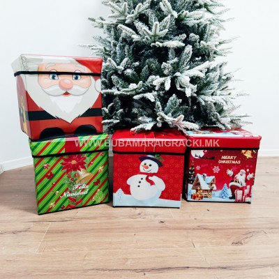 Новогодишна табуретка