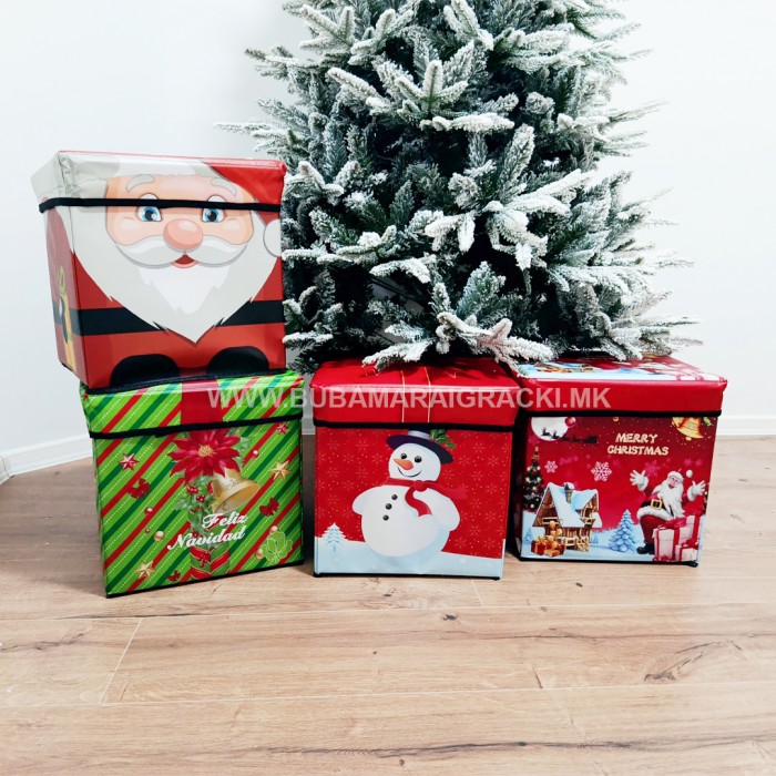 Новогодишна табуретка