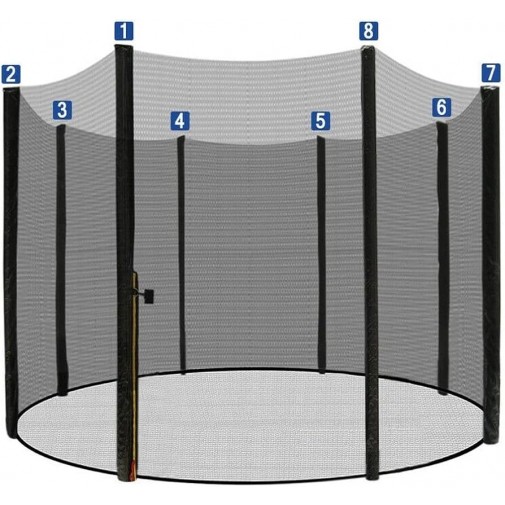 Заштитна мрежа за трамболина 305см