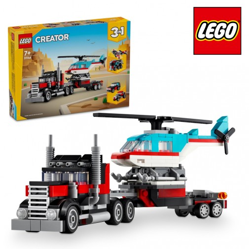 Lego Creator 31146 - Камион со Хеликоптер