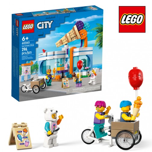 Lego City 60363 - Продавница за сладолед