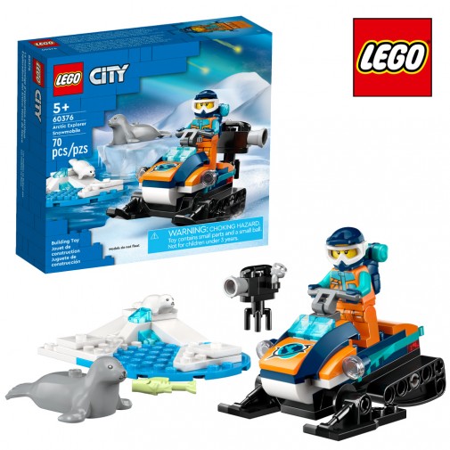 Lego City 60376 - Арктичко истражување на снежни санки