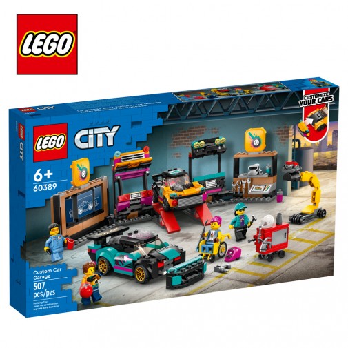 Lego City 60389 - Персонализирана продавница за поправка на автомобили