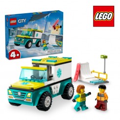 Lego City 60403 - Брза помош и сноубордер