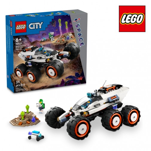 Lego City 60431 - Истражувачки ровер и живот во вселената