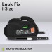 Седиште Luuk Fix I-Size Black Carbon Lionelo